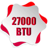 27000 Btu
