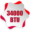 34000 Btu