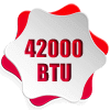 42000 Btu