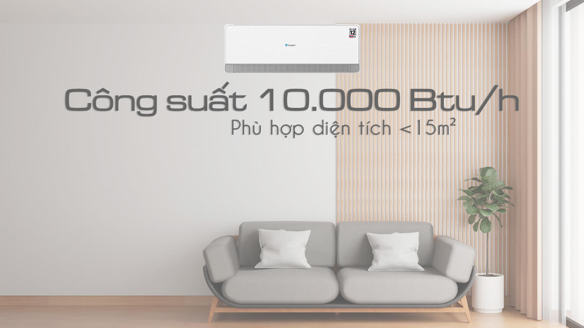 Điều hòa 2 chiều Casper QH-09IU36A công suất 9000Btu