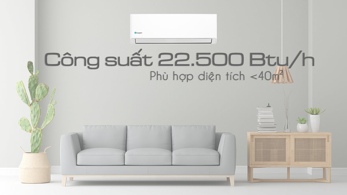 Điều hòa cơ Casper SC-24FS33 công suất 24000Btu cho không gian lớn