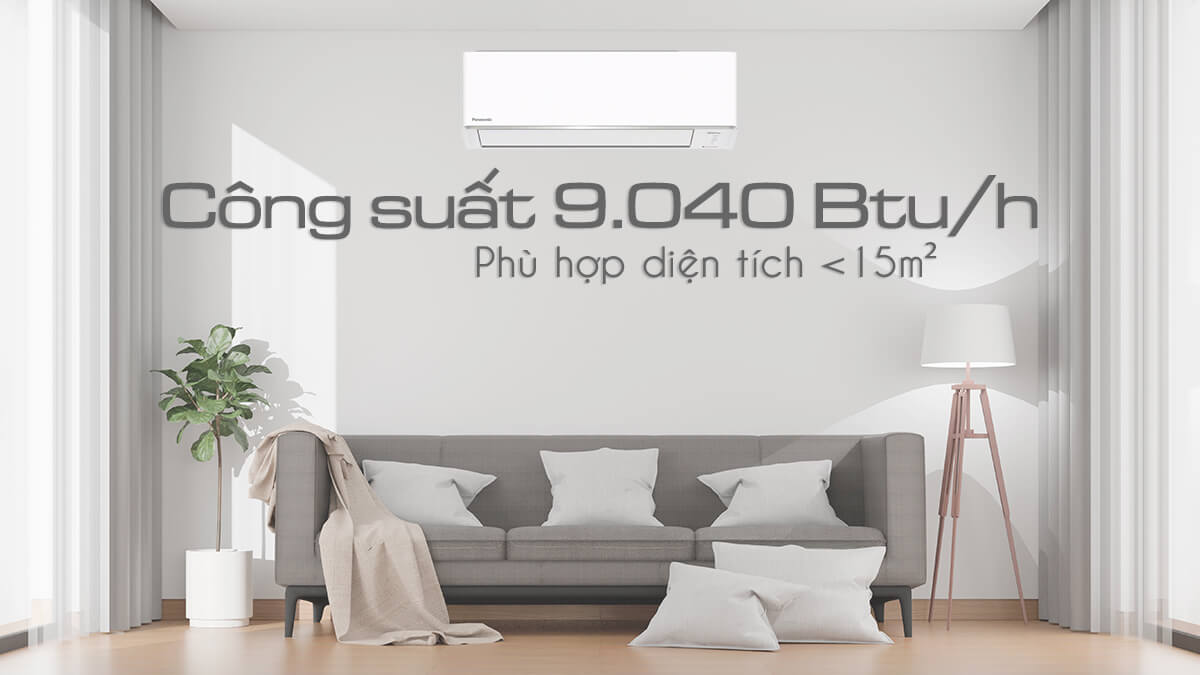 Điều hòa Panasonic dòng RU công suất 9000Btu