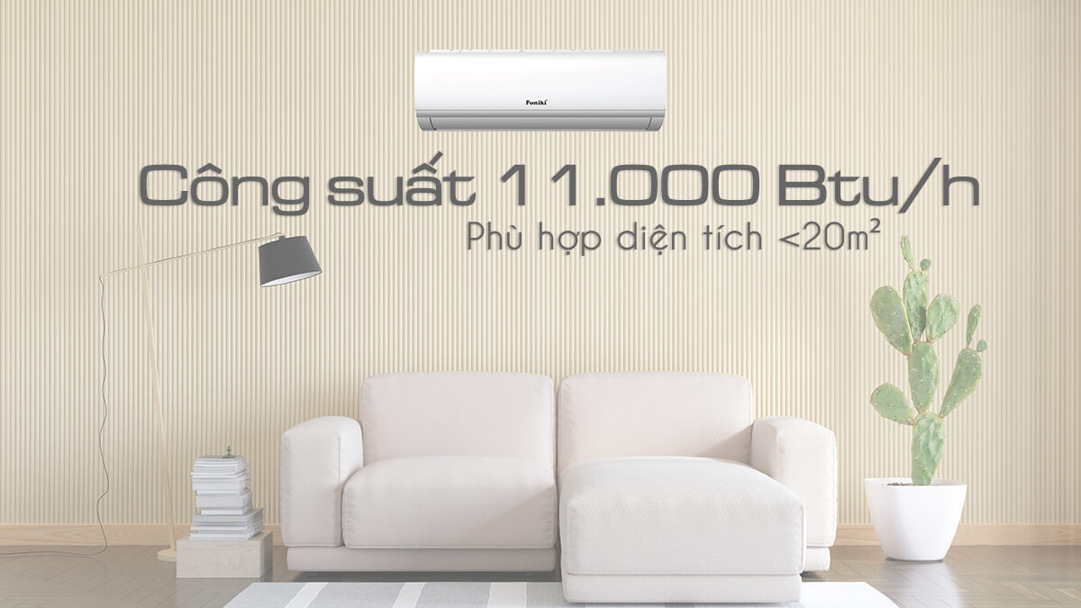 Điều hòa 2 chiều Funiki HSH 12TMU công suất 11000Btu