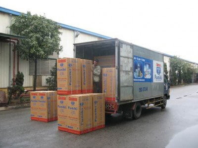 Công tác vận tải hàng hóa của Funiki