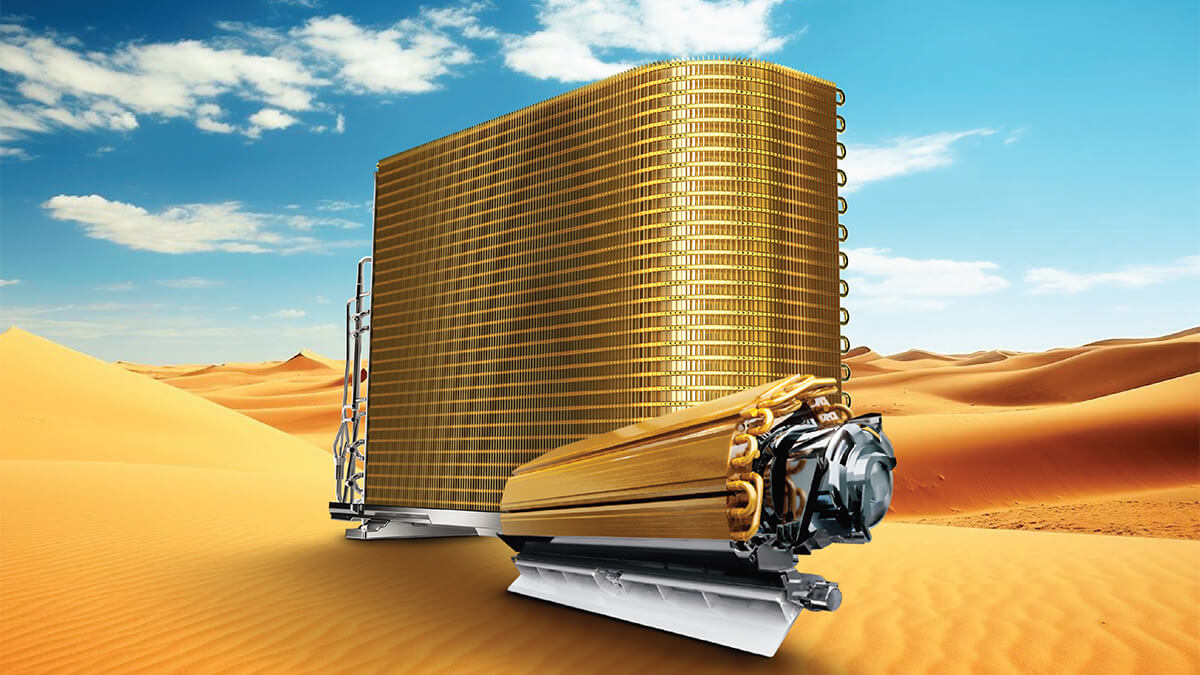 Dàn tản nhiệt Golden Fin trên cả dàn nóng và lạnh Funiki