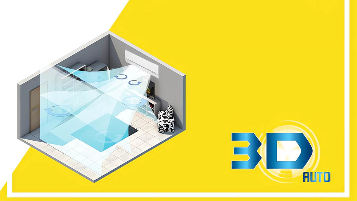 Chế độ đảo gió 3D Auto thông minh