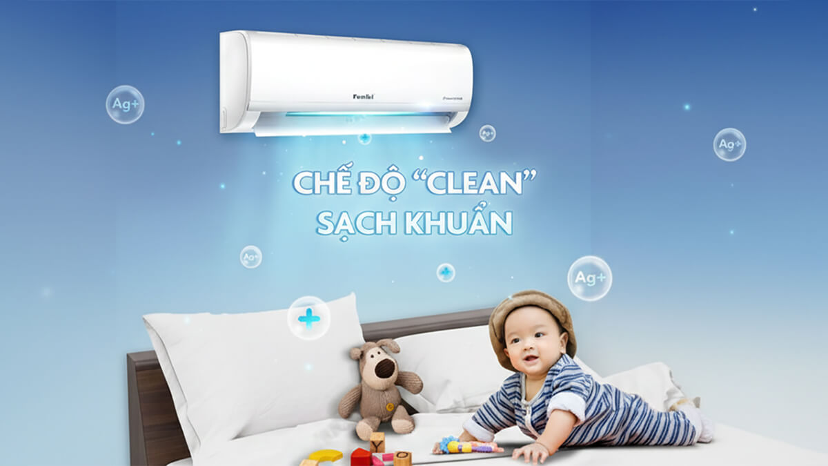 Tính năng tự làm sạch dàn lạnh trên điều hòa Funiki