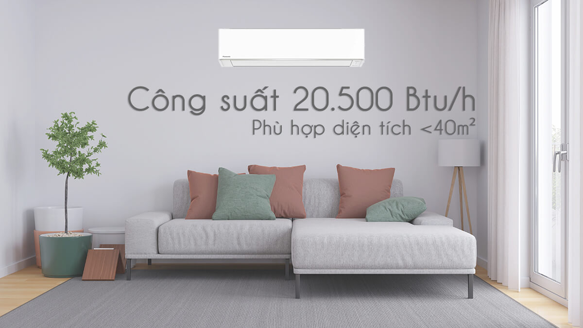 Điều hòa Panasonic 2 chiều dòng YZ công suất 24000Btu