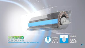 Hybrid Cooling điều tiết đồng thời độ ẩm và nhiệt độ