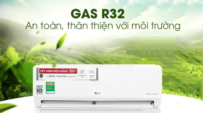 Gas R32 là cách giúp thương hiệu điều hòa LG bảo vệ môi trường xung quanh
