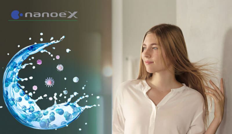 Công nghệ NanoeX giúp cấp ẩm vượt trội cho làn da và mái tóc
